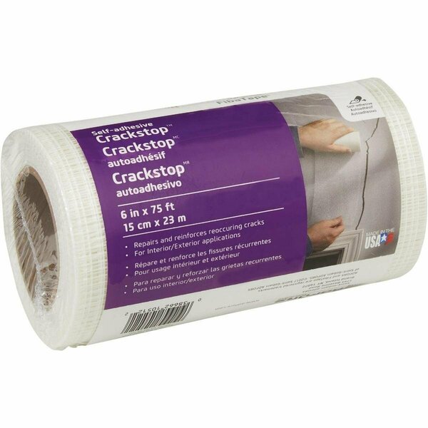 Fibatape Crackstop 6 In. x 75 Ft. Self-Adhesive Repair Fabric FDW6568-U